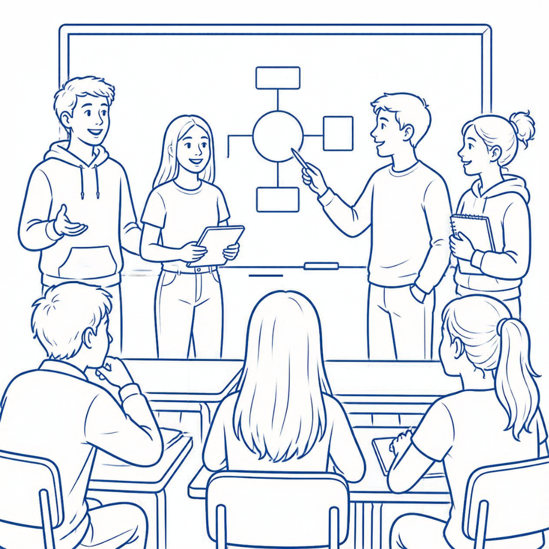 How to teach students to present information in a STEM classroom.